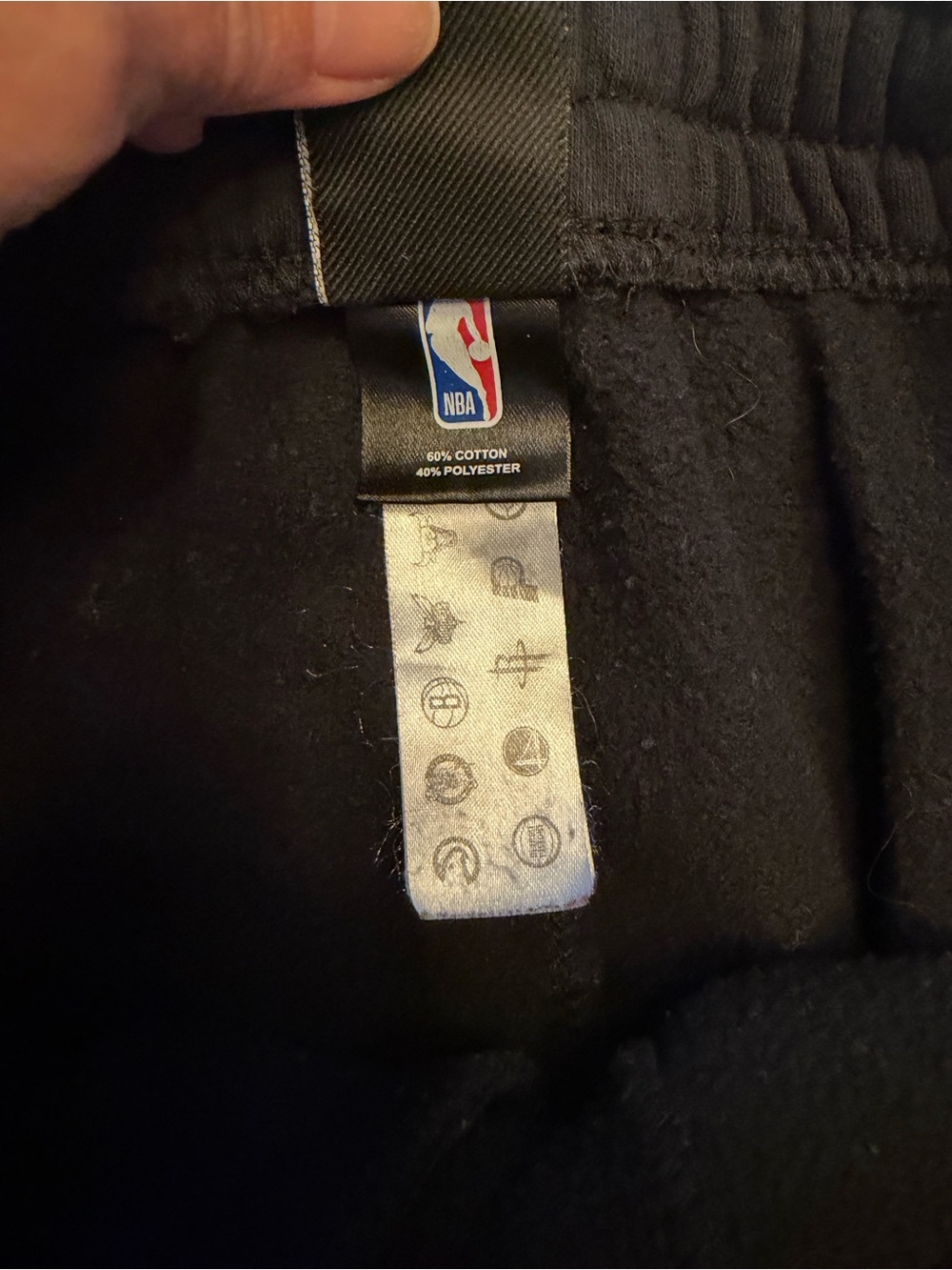 Ultra Game NBA Los Angeles Lakers Mens Black Graphic Fleece Sweatpants Small - Picture 6 of 6
